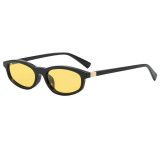Retro Narrow Frame Rectangle Outdoor Vacation Photo Decorative Sunglasses