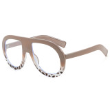 Retro Classic Oversized Pilot Flat Top UV400 Outdoor Vacation Sunglasses