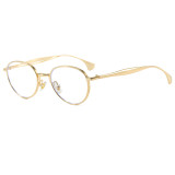 Retro Classic Round Metal Steampunk Sunglasses