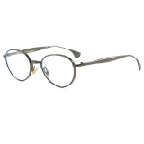 Retro Classic Round Metal Steampunk Sunglasses