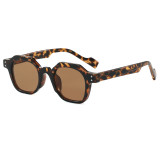 Retro Square Simple UV400 Outdoor Vacation Sunglasses
