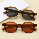 Retro Square Simple UV400 Outdoor Vacation Sunglasses