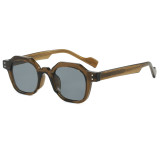 Retro Square Simple UV400 Outdoor Vacation Sunglasses