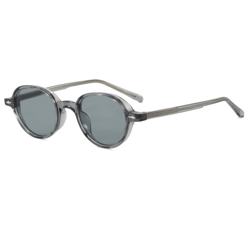Retro Round Simple UV400 Decorative Sunglasses