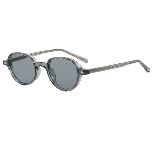 Retro Round Simple UV400 Decorative Sunglasses