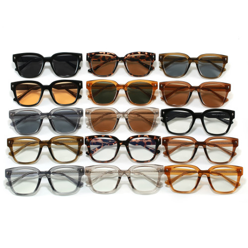 Retro Square Simple UV400 Outdoor Vacation Sunglasses