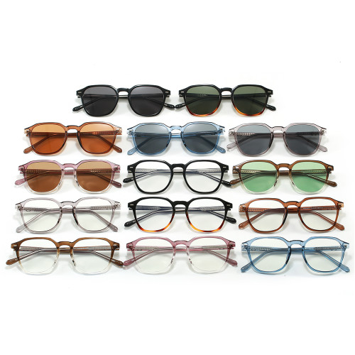 Retro Square Simple UV400 Outdoor Vacation Sunglasses