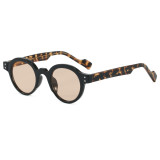 Retro Round Simple UV400 Outdoor Vacation Sunglasses