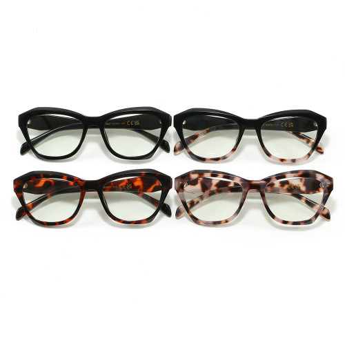 Stylish Square Computer Anti Blue Light Lenses Glasses