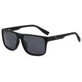 Retro Rectangle Sports Driving Polarized Sunglasses