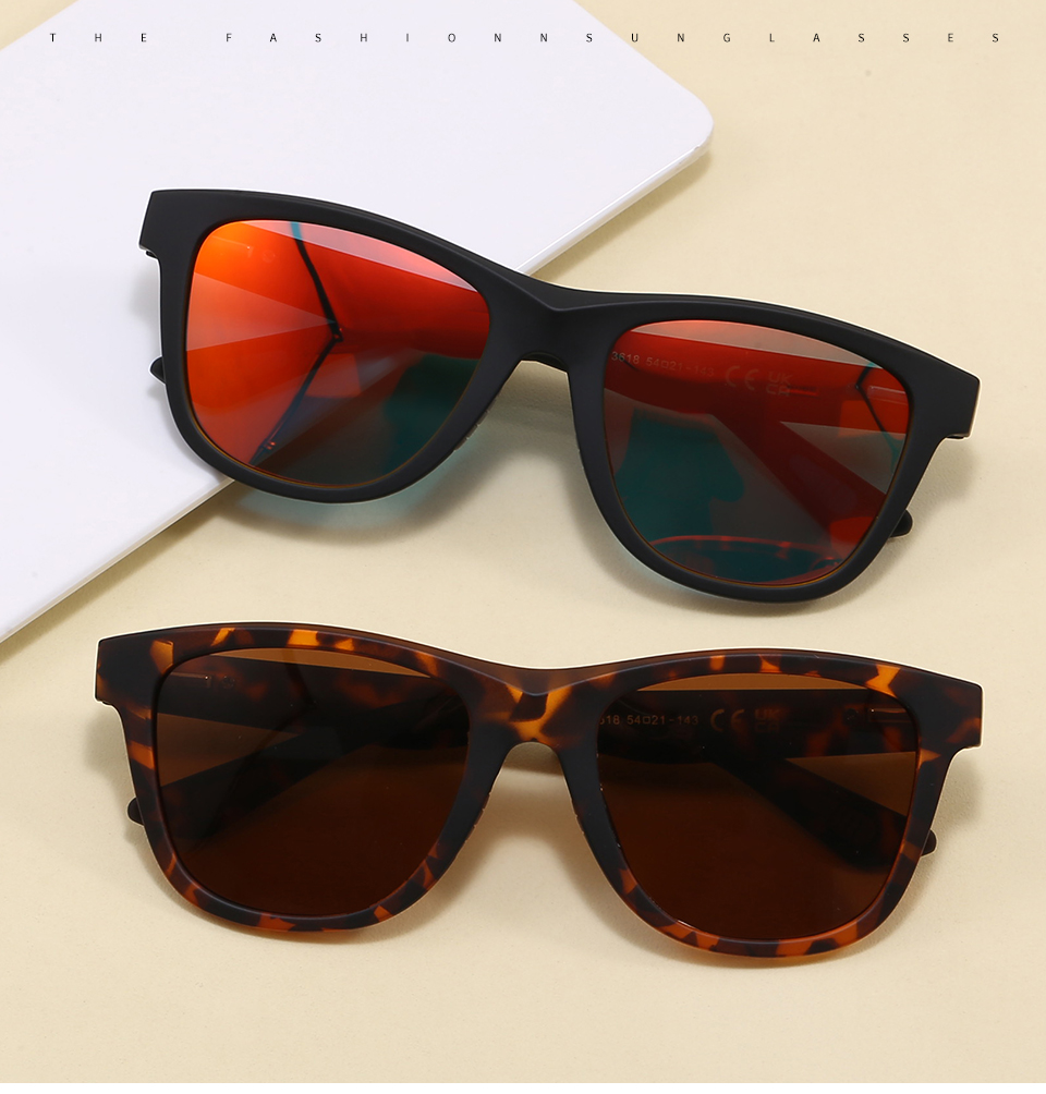 Trendy Retro Square Cat Eye Polarized Sunglasses