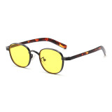 Classic Retro Round Metal Sunglasses