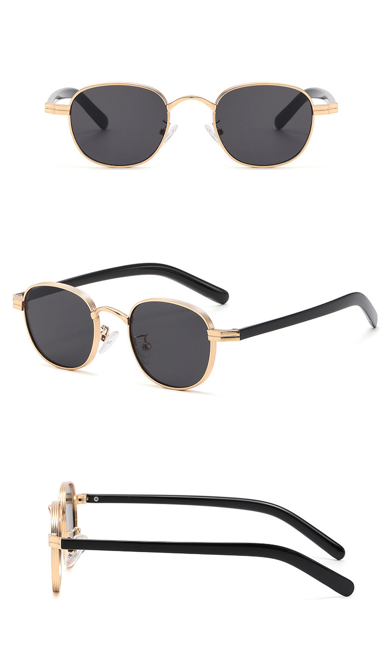 Retro sunglasses nose pads detail