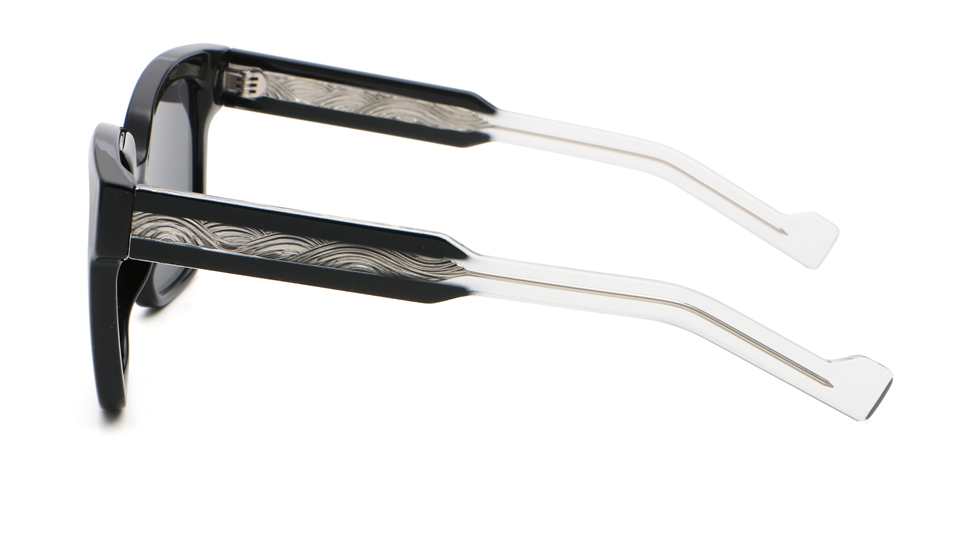 Side View Wire Core Temples