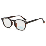 Demi Tortoise shell pattern round eyeglasses for men and women