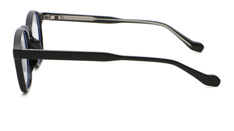 Vintage Round TR90 Glasses Detail