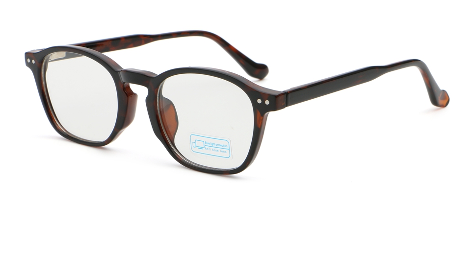 Vintage Round TR90 Glasses Detail