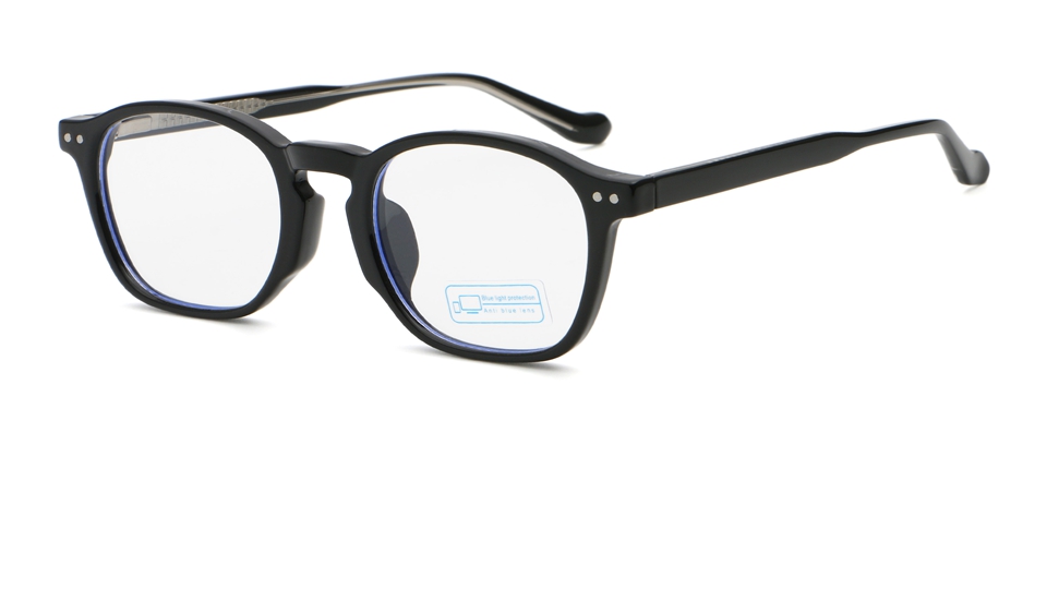 Vintage Round TR90 Glasses Detail