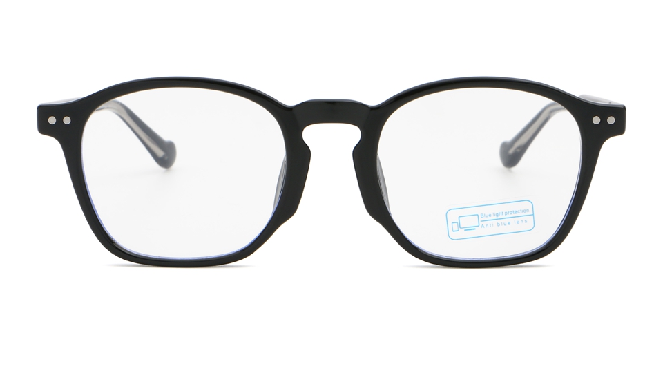 Vintage Round TR90 Glasses Detail