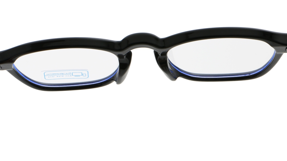 Vintage Round TR90 Glasses Detail
