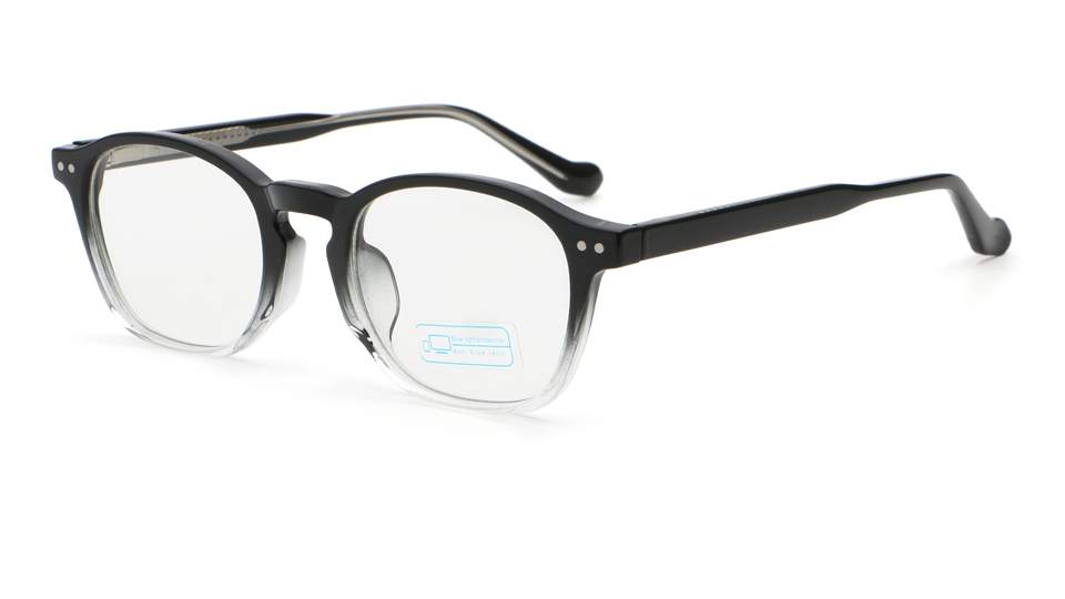 Vintage Round TR90 Glasses Detail
