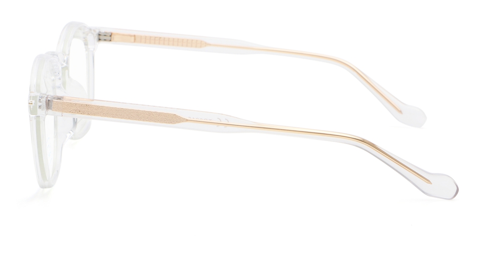 Vintage Round TR90 Glasses Detail