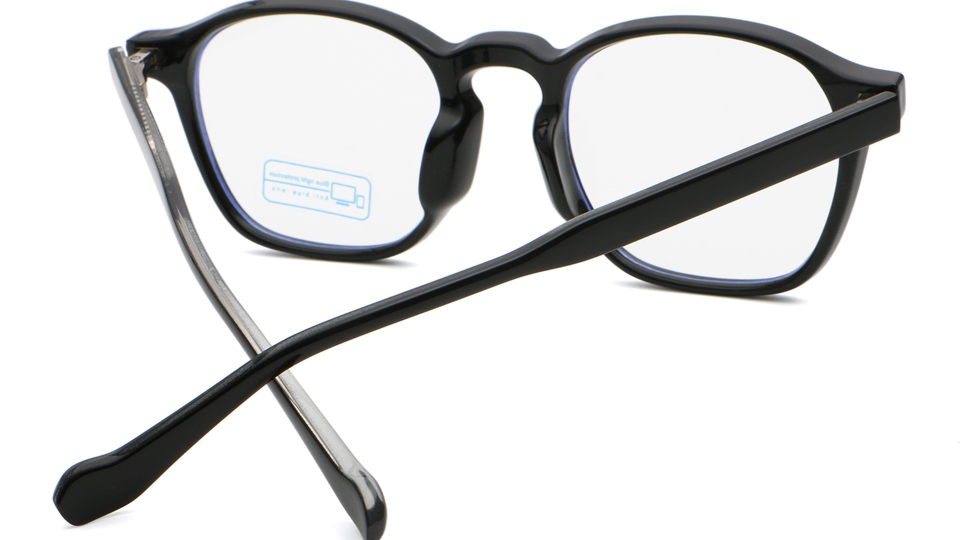 Vintage Round TR90 Glasses Detail