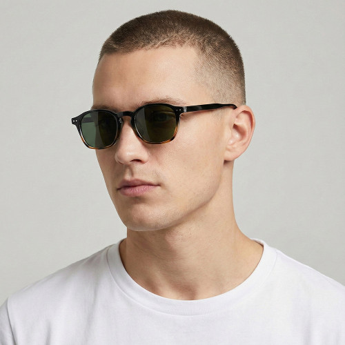 Premium Vintage Soft Square Sunglasses with Reinforced Wire Core Temples | UV400