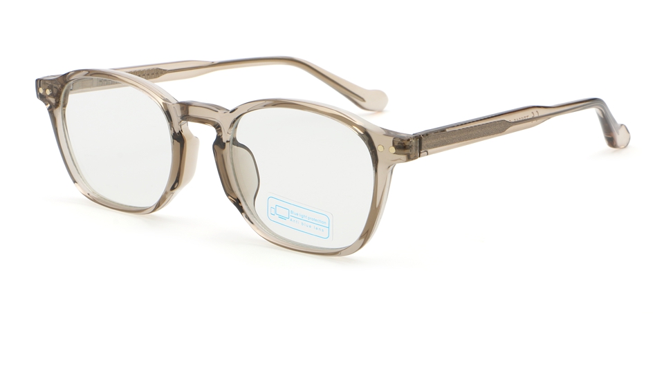 Vintage Round TR90 Glasses Detail