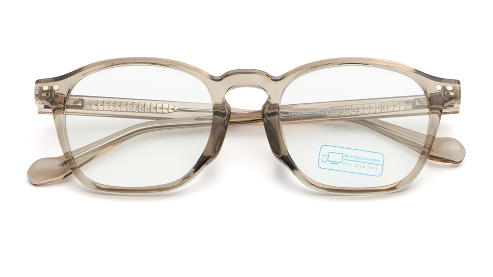 Vintage Round TR90 Glasses Detail