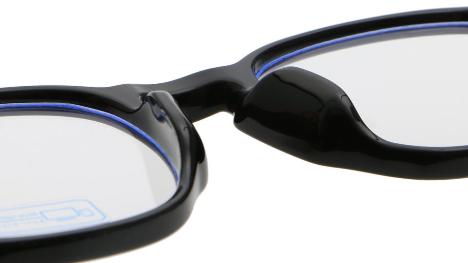 Vintage Round TR90 Glasses Detail