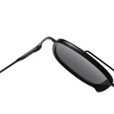 Close-up of flexible spring hinge for comfortable fit and durability.