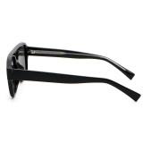 Side view of 80914 sunglasses featuring premium CP wire core temples