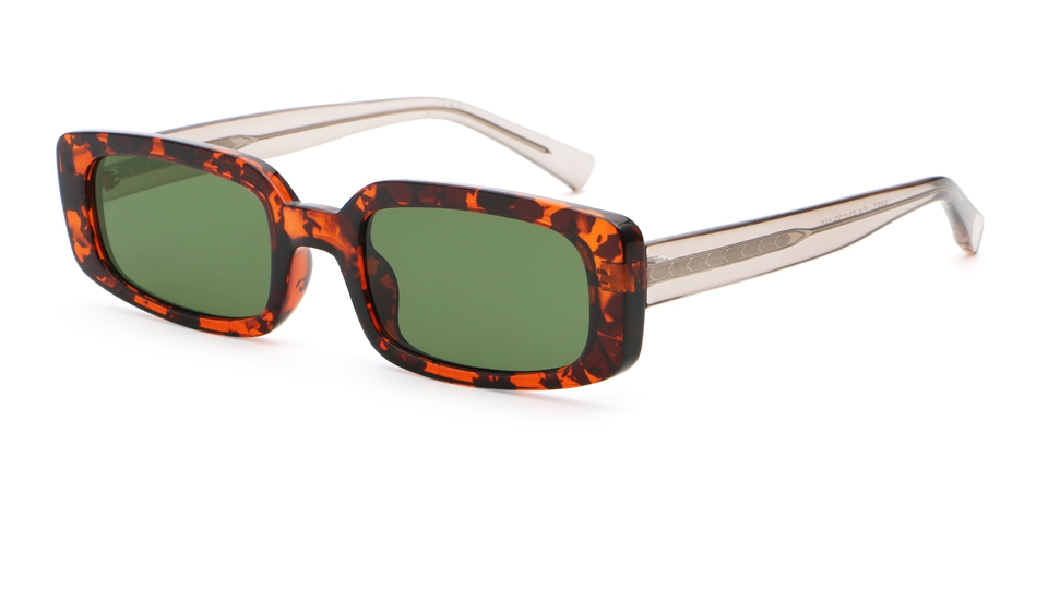 Rectangle Sunglasses Black