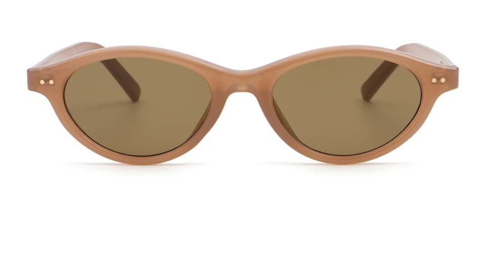 Oval sunglasses frame structure diagram