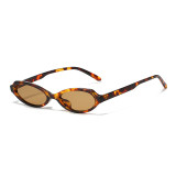 Retro Cat Eye Narrow Frame UV400 Protection Shades Sunglasses for Women