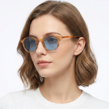 Vintage Round Polarized Sunglasses for Men & Women
