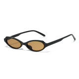 Retro Cat Eye Narrow Frame UV400 Protection Shades Sunglasses for Women