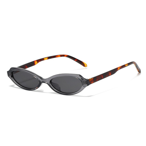 Retro Cat Eye Narrow Frame UV400 Protection Shades Sunglasses for Women