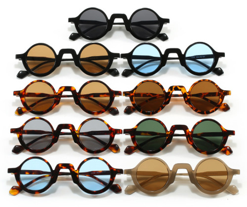Retro Round Sun Glasses for Men and Women