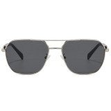 Vintage Double Bridge Pilot Sunglasses for Men Women