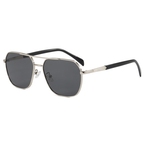 Vintage Double Bridge Pilot Sunglasses for Men Women