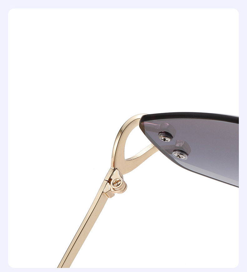 Retro Rimless Sunglasses 2