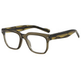 Classic Square Reinforced Wire-Core Temples Sunglasses