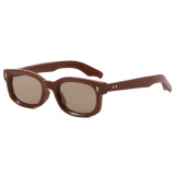 Vintage Rectangular UV400 Protection Shades Sunglasses
