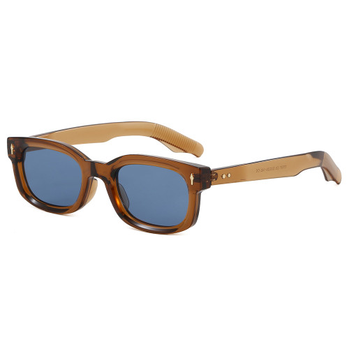 Vintage Rectangular UV400 Protection Shades Sunglasses