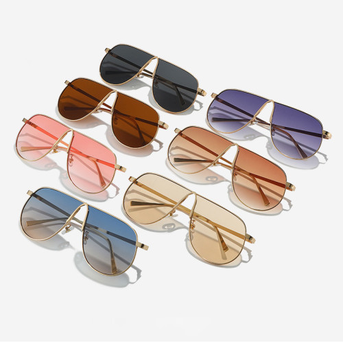 Vintage Metal Pilot Sunglasses for Men & Women | Retro Style UV400 Protection Teardrop Shades
