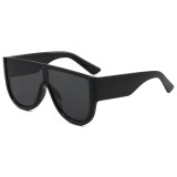 Retro 90s Style UV400 Oversized Shield Sunglasses for Men & Women