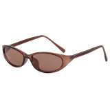 Y2K Retro Narrow Cat Eye Sunglasses