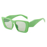 Vintage Y2K Oversized Square Cat Eye Sunglasses for Women